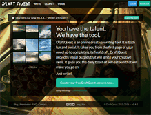 Tablet Screenshot of draftquest.com